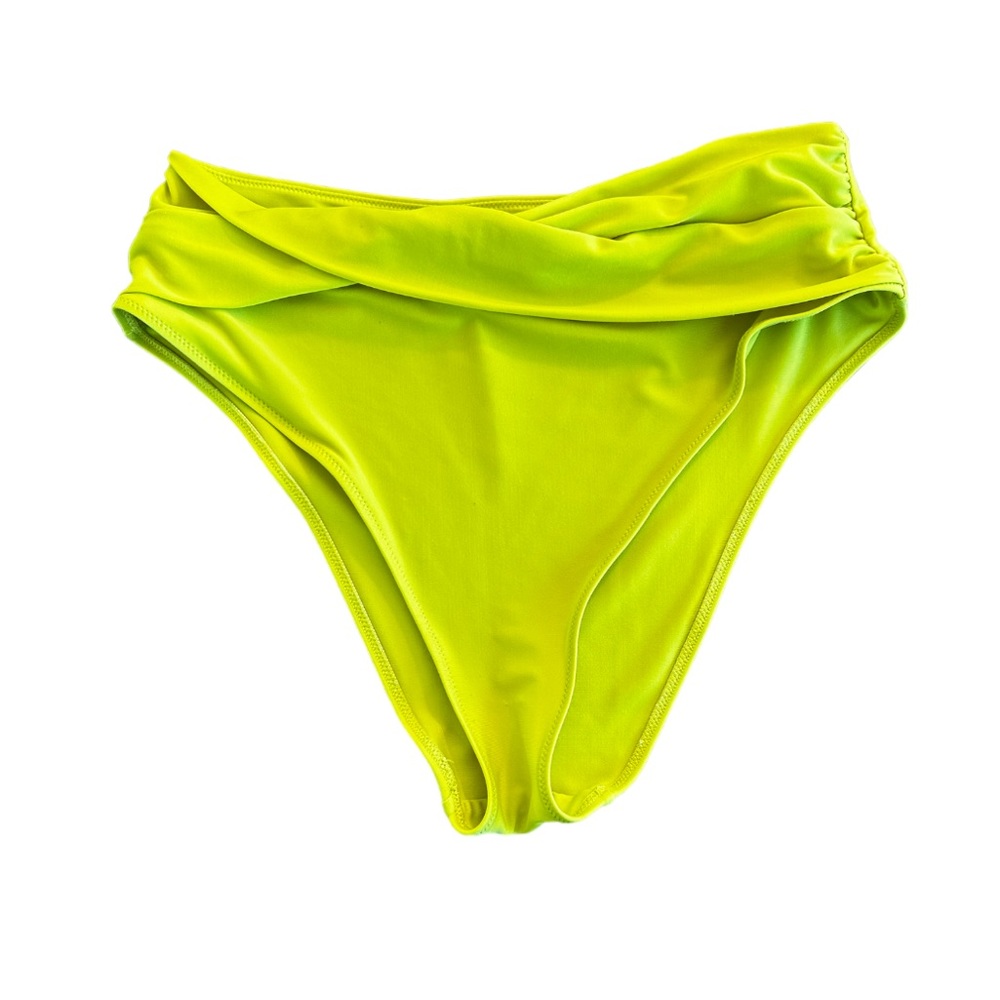 Aerie Cross Over Swim Bottoms Green